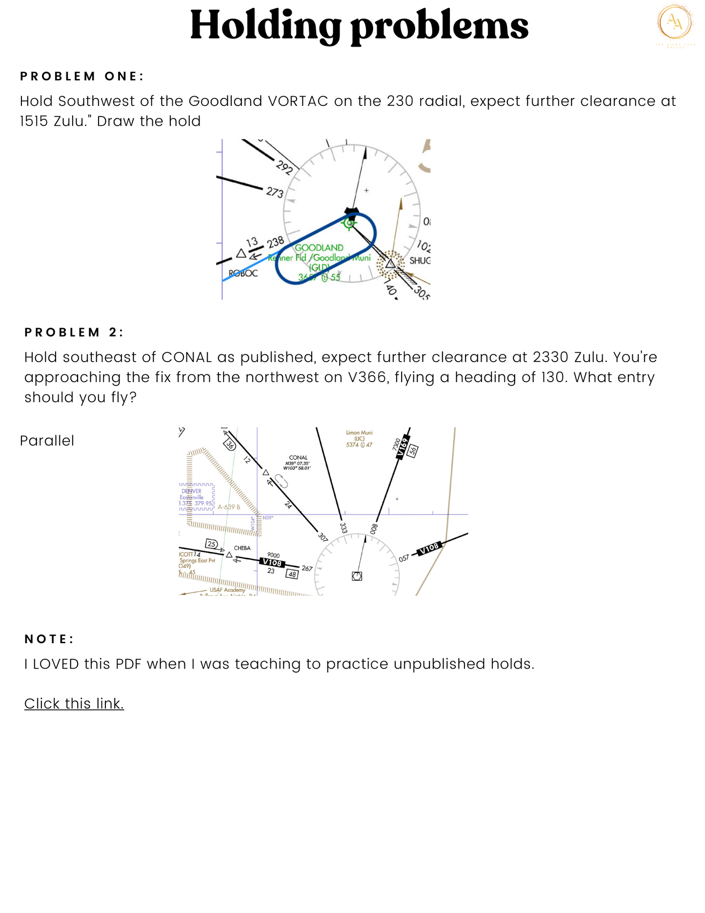 CFII Lesson plans - Airlines on Autopilot