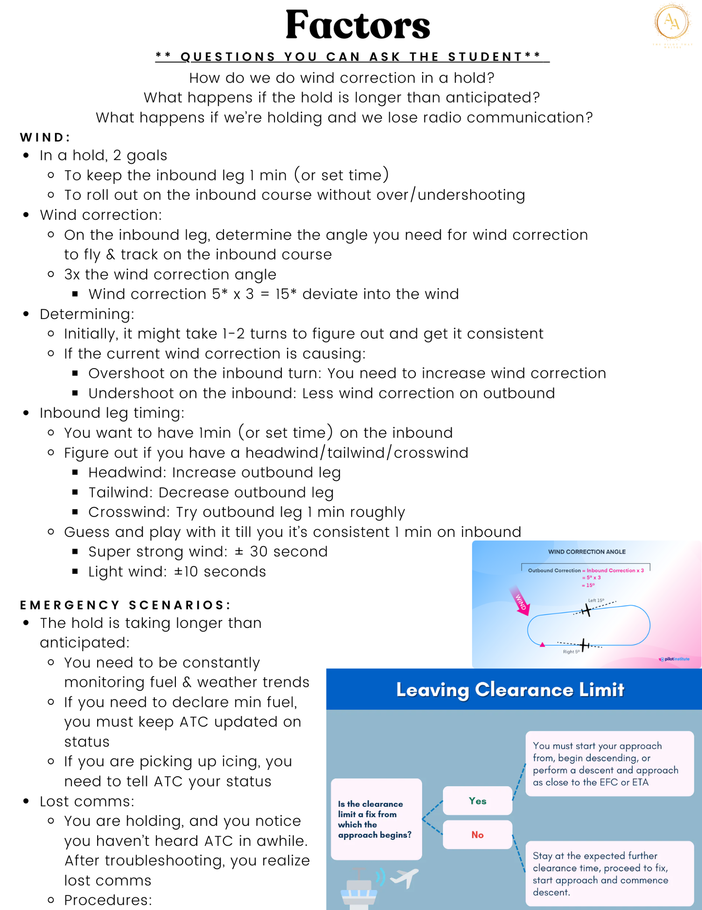 CFII Lesson plans - Airlines on Autopilot