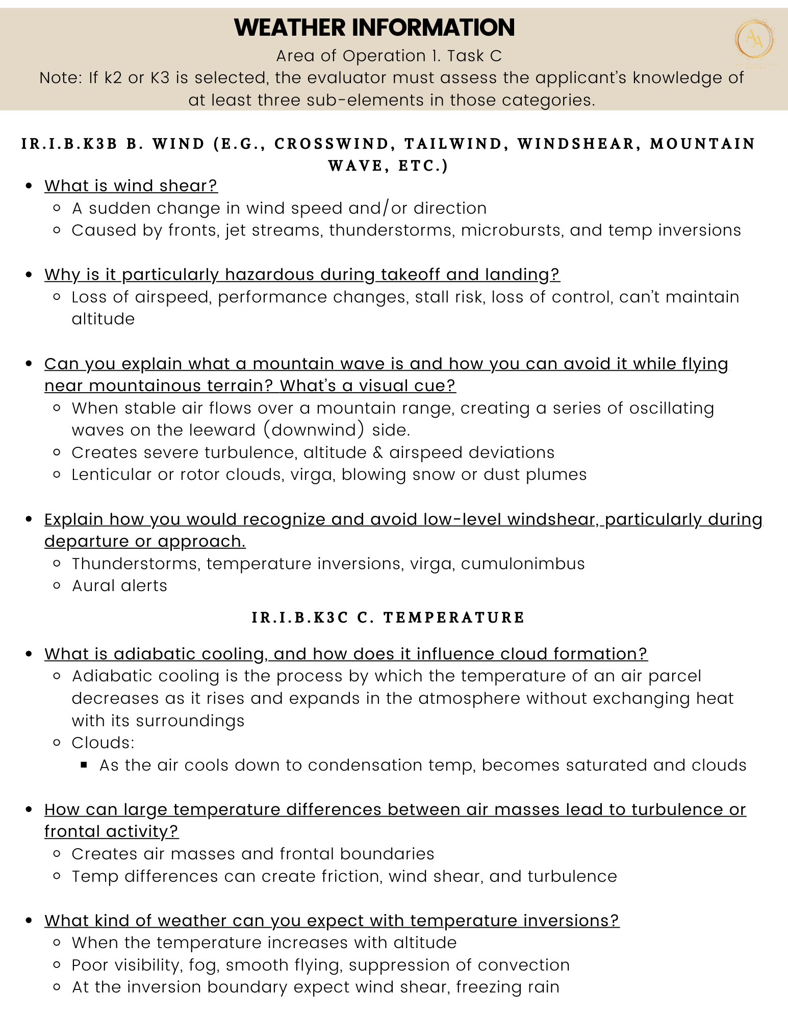 Instrument Checkride Study Guide - Airlines on Autopilot