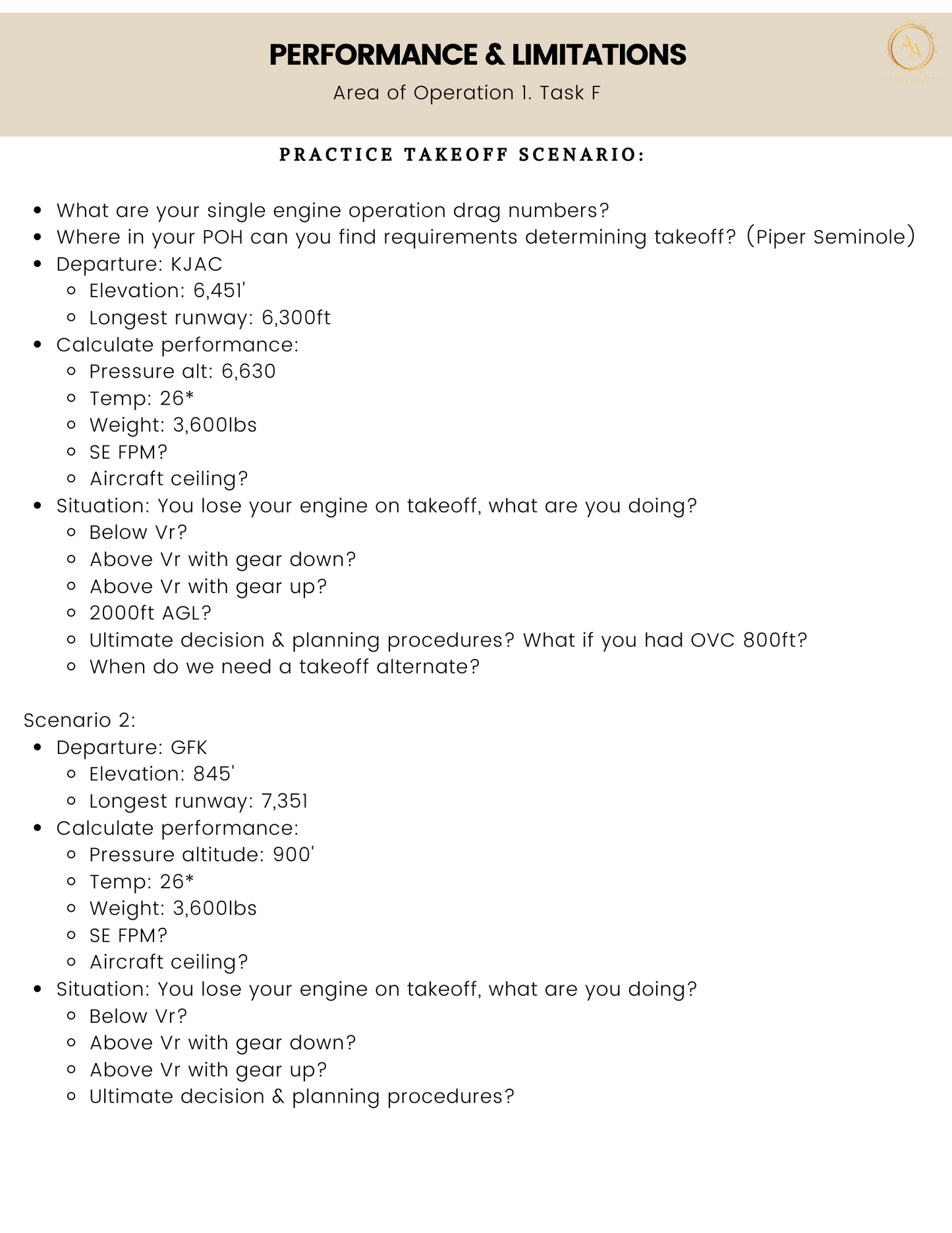 Multi-engine Checkride Prep - Airlines on Autopilot